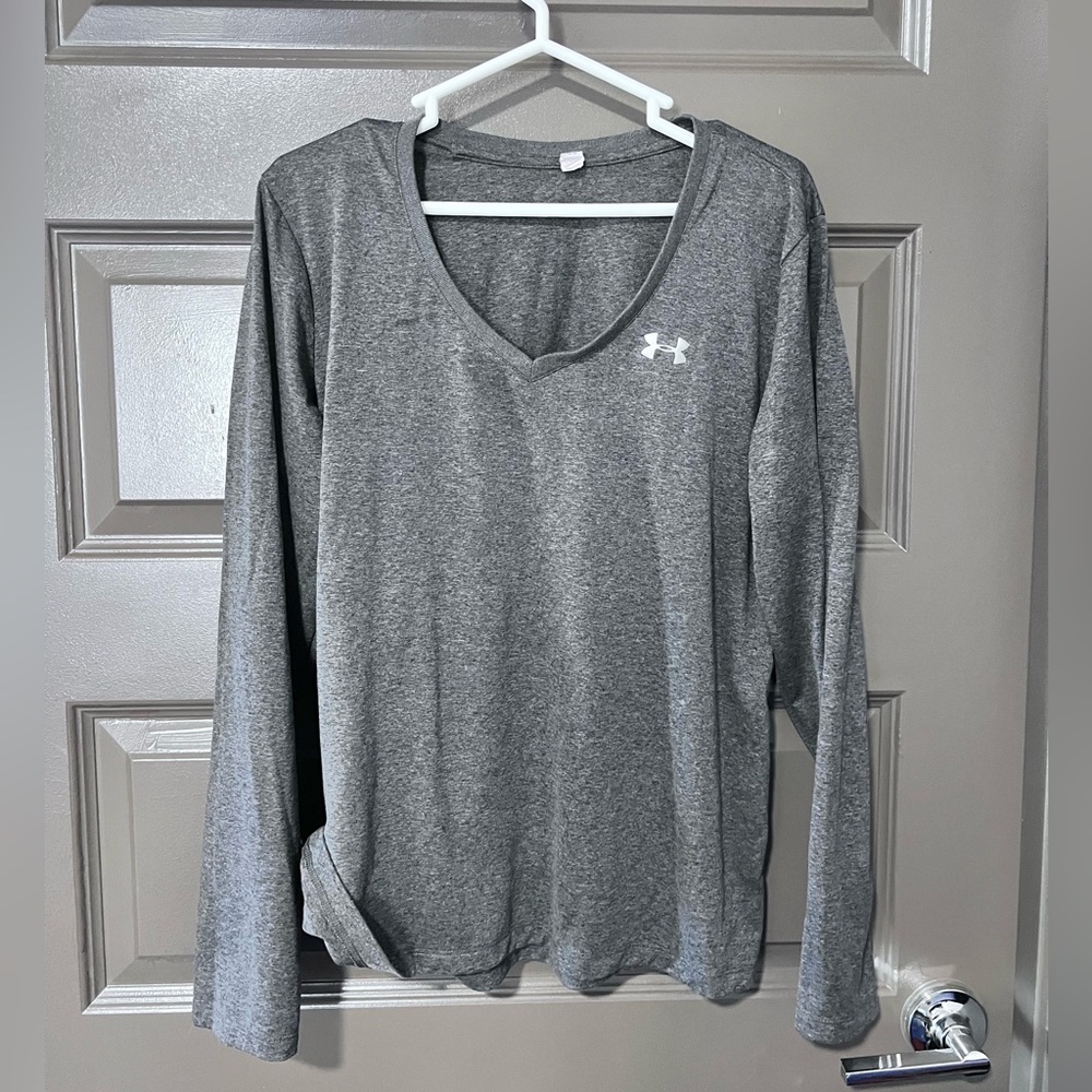 Under Armour Long Sleeve Shirt Gray